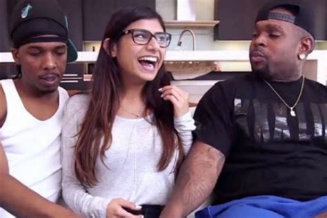 mia khalifa black|Mia Khalifa meets 2 Big Black Cocks